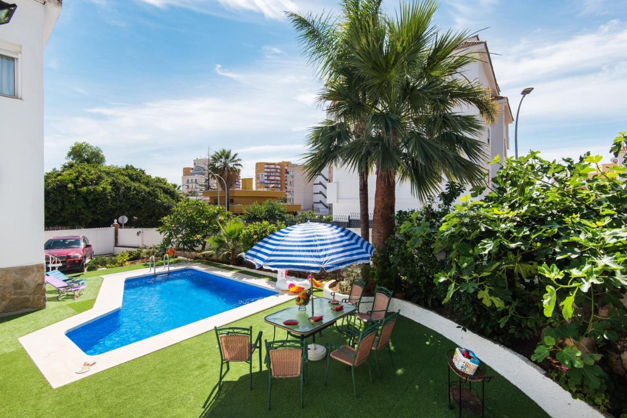 Villa Palm Beach Marina Benalmadena 3 Min Walking From The Sea Экстерьер фото