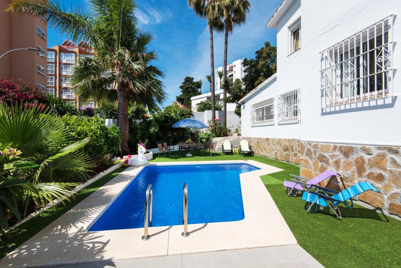 Villa Palm Beach Marina Benalmadena 3 Min Walking From The Sea Экстерьер фото